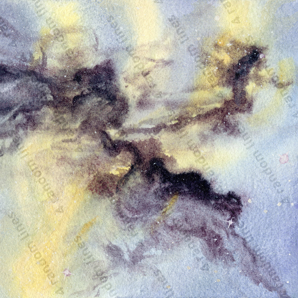 rosette nebula mini print