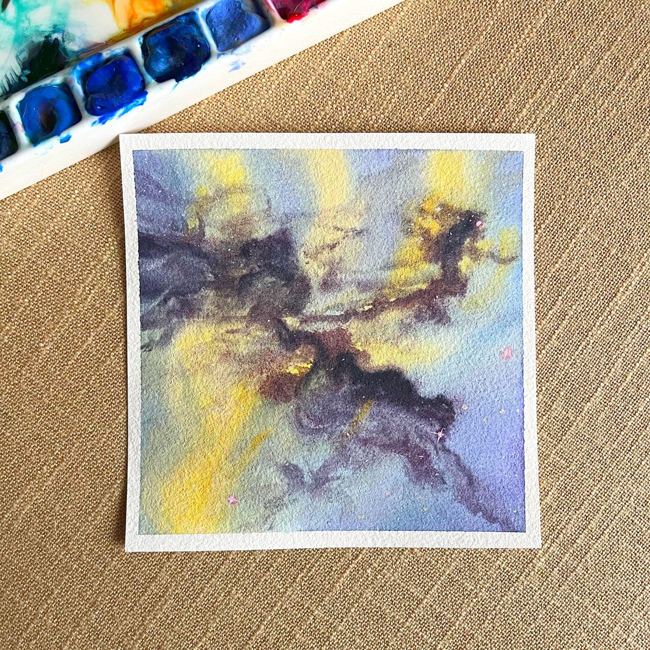 rosette nebula mini print